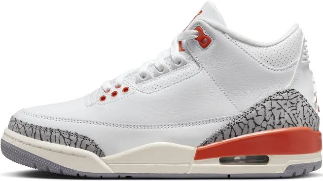Air Jordan 3 Retro Georgia Peach Basketball Sneaker