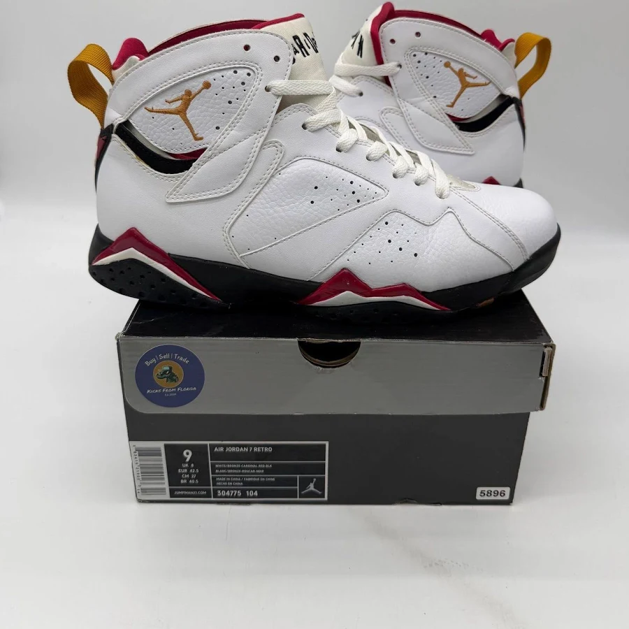 Jordan 7 Cardinal 2011 Size 9 #5896