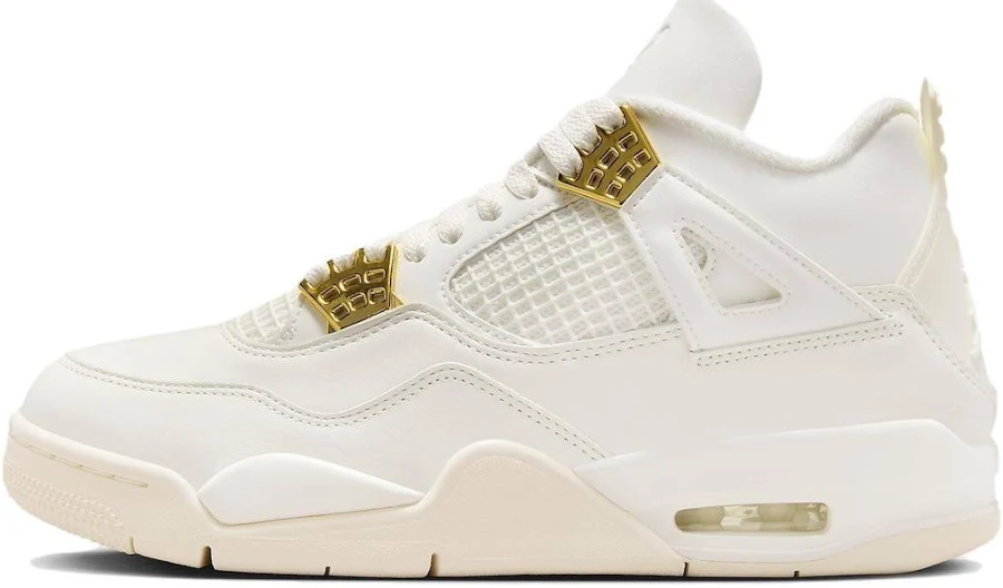 Wmns Air Jordan 4 Retro 'metallic Gold' Aq9129-170