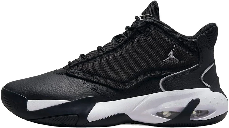 Jordan Max Aura 4 Men Sneakers - Black/metallic Silver/white