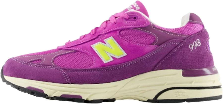 New Balance 993 Made In Usa Men Sneakers - Purple