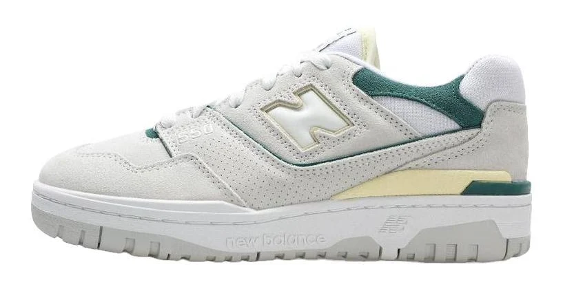 New Balance 550 'reflection' Women Sneakers - White/yellow/green