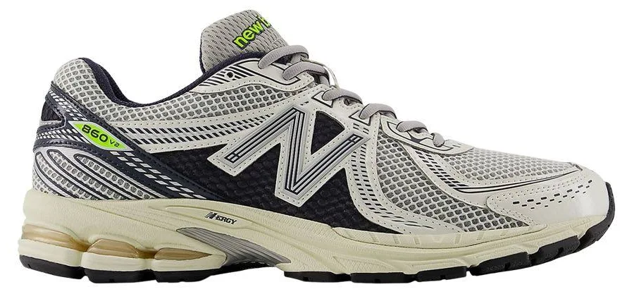 New Balance 860v2 'White Black Neon' | Men's Size 4