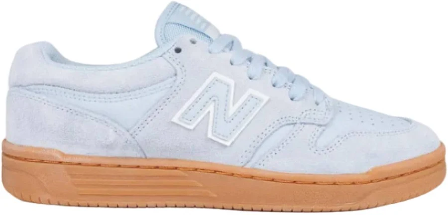 New Balance Numeric 480 Shoes - Baby Blue/White 10