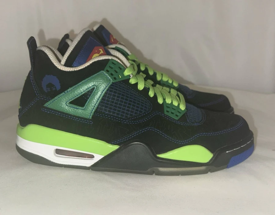 2011 Nike Air Jordan 4 Retro Doernbecher 308497-015 Size 7 Ds Superman