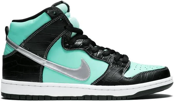 Nike - x Diamond Supply Co. SB Dunk High PRM "Tiffany" sneakers - unisex - Calf Leather - 9 - Blue