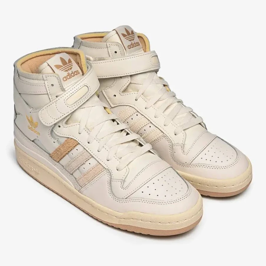 Adidas Originals Forum 84 High White Magic Beige Men's Shoes Gw1905