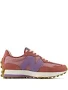 Womens New Balance Burgundy Red 327 Trainers 7 EU 40.5