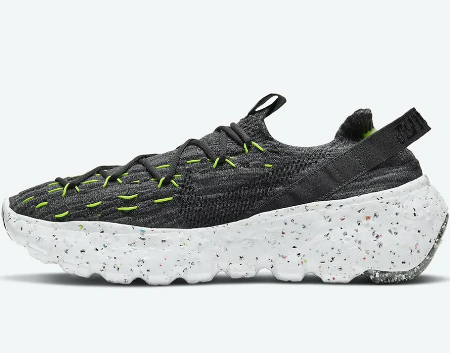 Nike Space Hippie 04 Black Volt White Cz6398-010 Mens