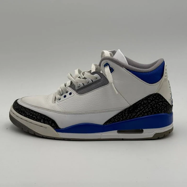 Jordan 3 Racer Blue 45