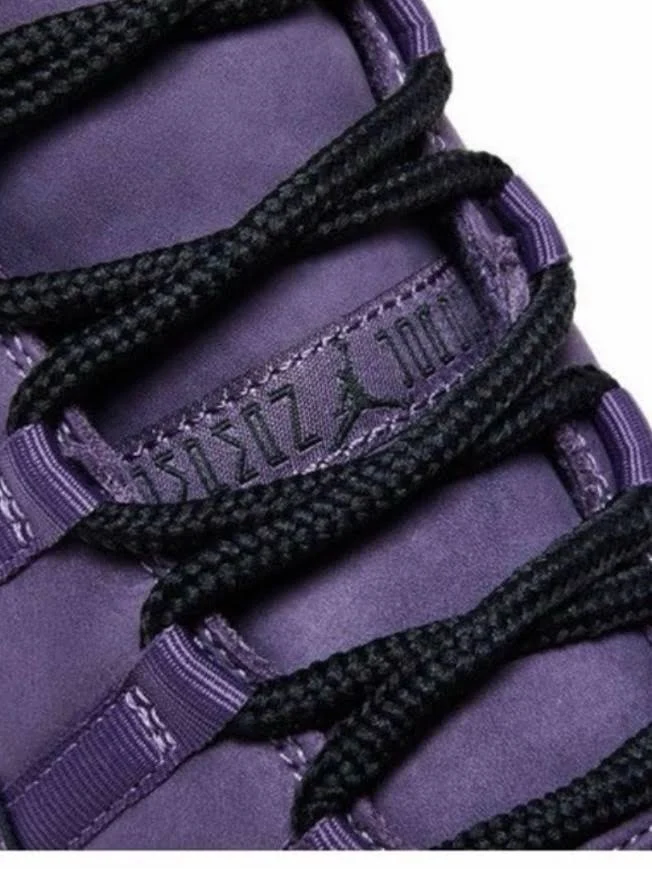 Jordan Shoes | Jordan Men “Mojave” Nike 11’s Purple Leather Sneakers With Black Laces | Color: Black/Purple | Size: 7.5 | Lrquinn75's Closet