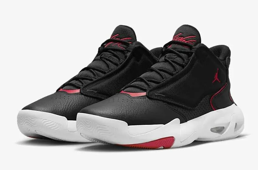 Men's Jordan Max Aura 4 Black White Red Dn3687-006 All Sizes