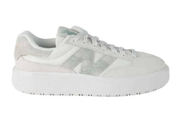 New Balance Women's Ct302 Sneakers Textile Fibers, Leather - White - Low-top sneakers - 5.5