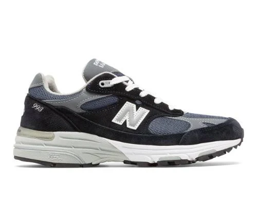 New Balance Women's Womens Made in US 993 Blue/Grey/White - WR993NV - 13 - B