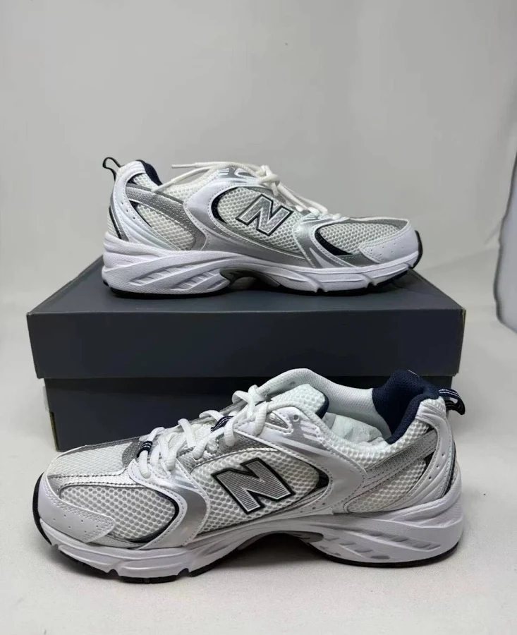 Balance 530 White Running Shoes Sneakers White Silver Mr530sg Men’s