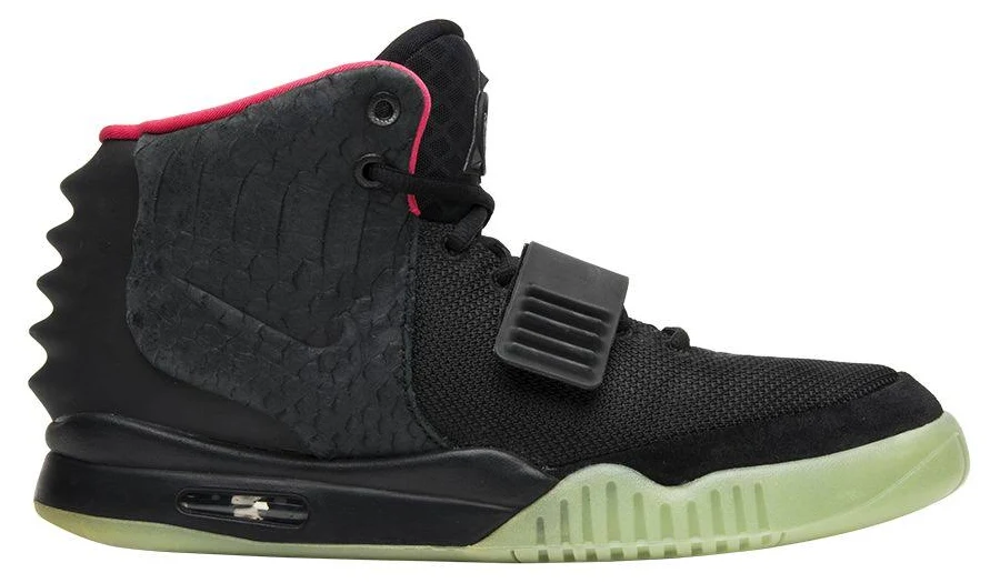 Nike Air Yeezy 2 NRG 'Solar Red' | Black | Men's Size 10.5