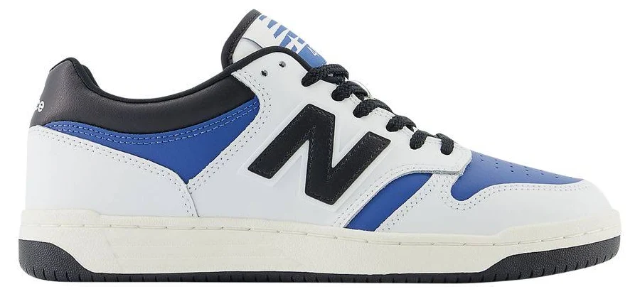 New Balance Men's 480 'White Blue Agate Black' | White Casual Shoes | Size 6
