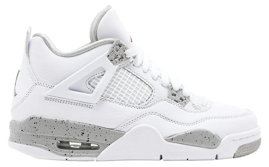 Air Jordan 4 Retro GS 'White Oreo' | Kid's Size 4