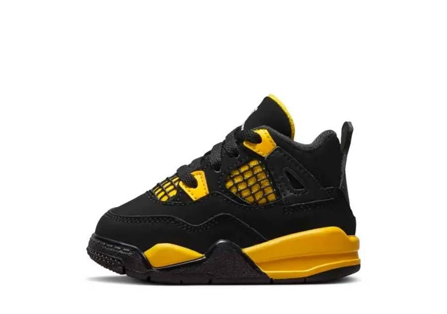 Nike TD Air Jordan 4 Retro "Thunder"(2023)