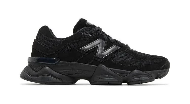 New Balance 9060 'Triple Black Suede' U9060BPM