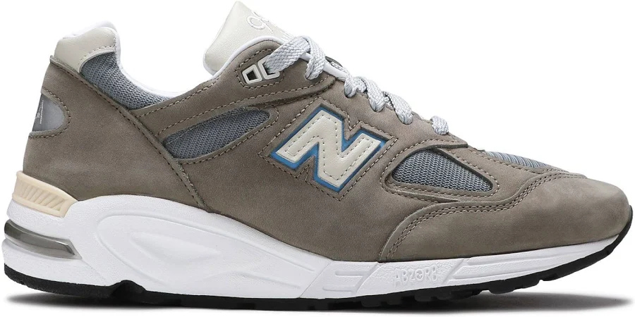 New Balance 990v2 Made in USA 'Steel Blue' | Green | Men's Size 4.5