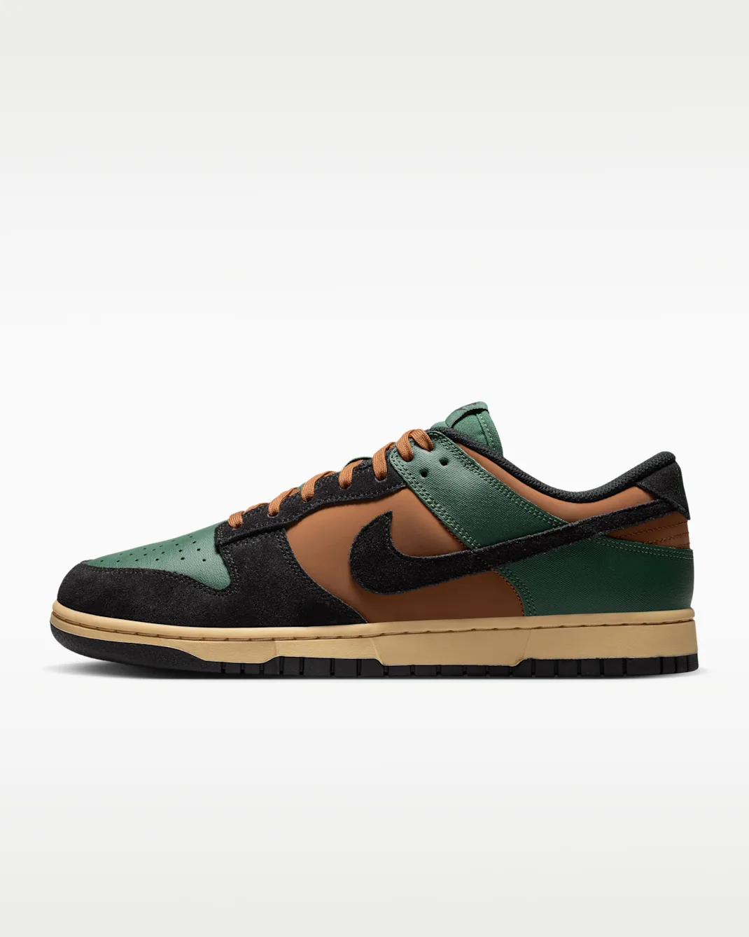 Nike Mens Dunk Low SE Linen / Phantom / Neutral Olive / Dark Hazel