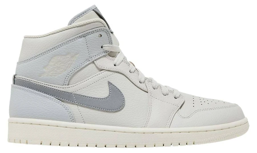 Air Jordan 1 Mid Retro SE 'Grey Fog' | Men's Size 9.5