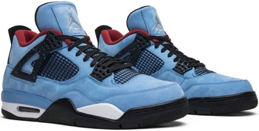 Air Jordan 4 Retro X Travis Scott Mid Cactus Jack Og Deadstock