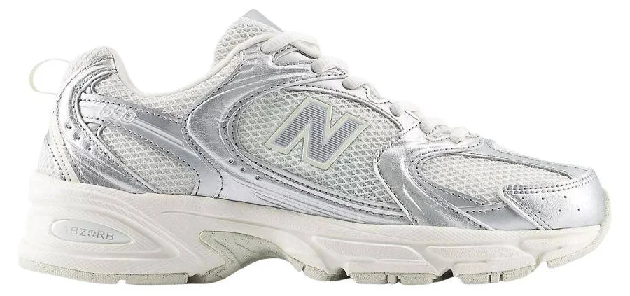 New Balance 530 'Silver Metallic Reflection' | White | Men's Size 10