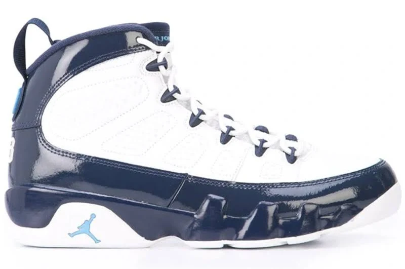 Air Jordan 9 Retro Unc In White