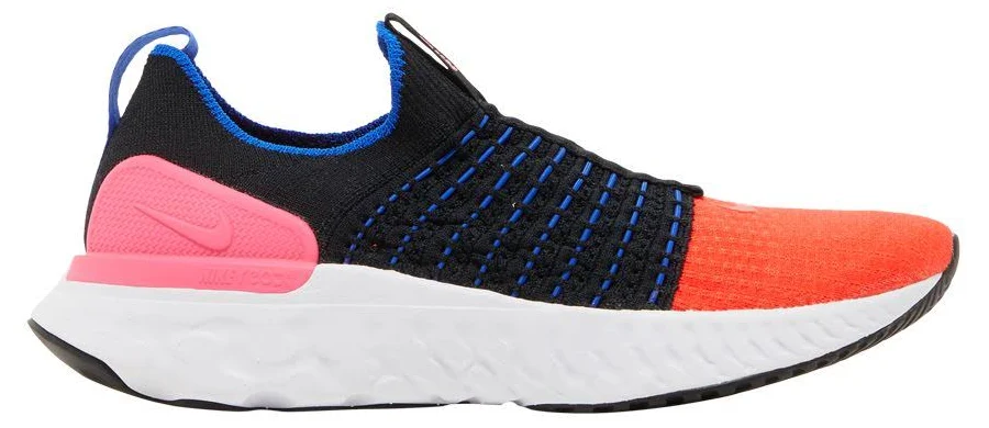Nike Wmns React Phantom Run Flyknit 2 'Black Bright Crimson' | Women's Size 7