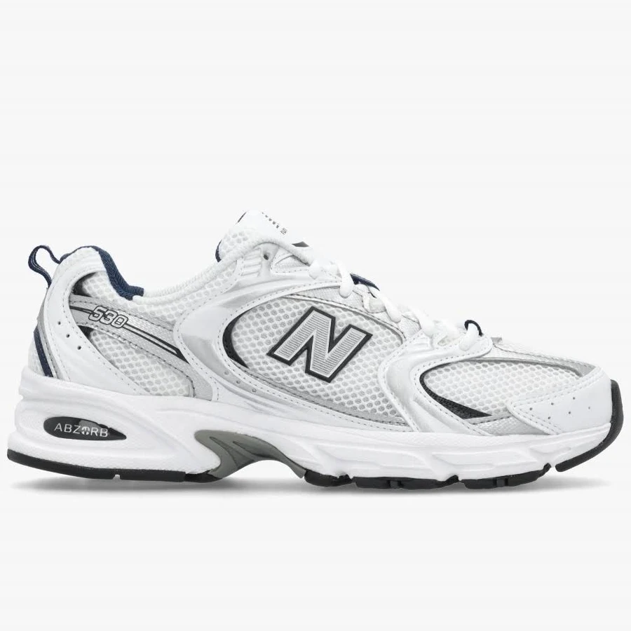 NEW BALANCE Unisex 530 White Natural Indio Mesh Running Trainers Colou