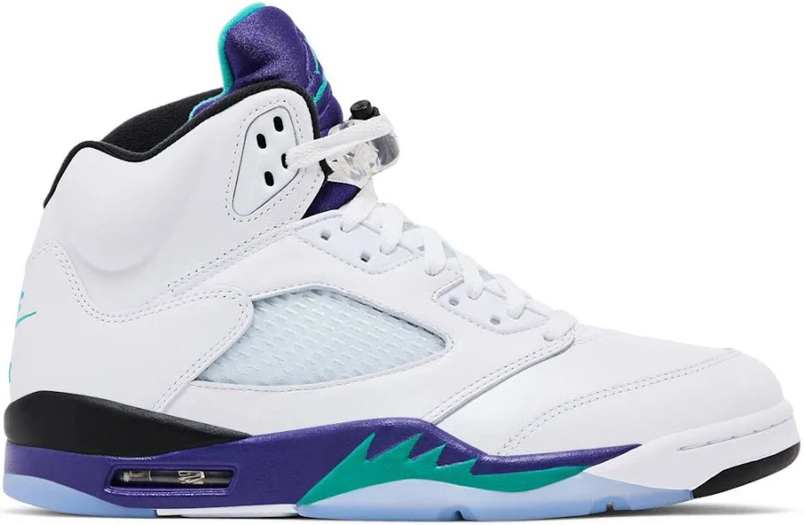 Air Jordan 5 Retro 2025 'Grape' HQ7978-100 US 9