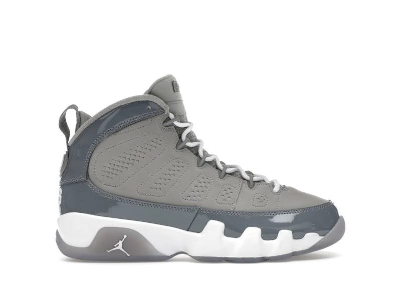 Kids' Air Jordan 9 Retro 'Cool Grey