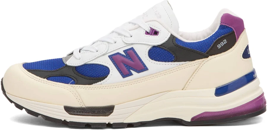 New Balance 992 Sneaker in White, Size UK 12.5 | END Clothing