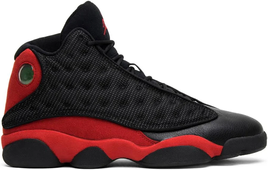 Air Jordan 13 Retro 2004 'Bred' Negro Rojo 309259-061 US 9.5