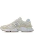 New balance 9060 sneakers in off white and beige detail