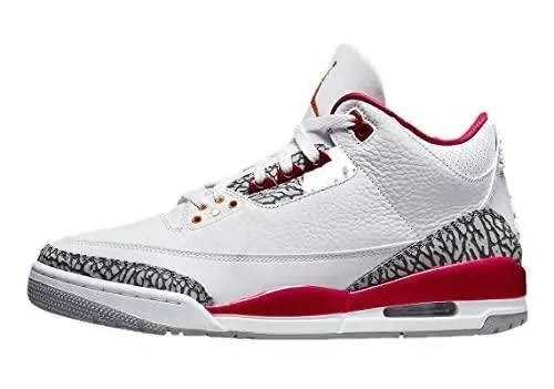 Jordan 3 Retro 'Cardinal Red' US 121