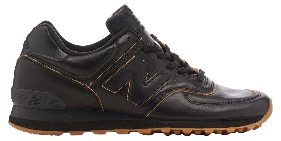New Balance 576 Made In England 'lux Leather Pack - Black