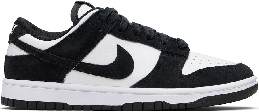Nike Black & White Dunk Low Retro SE Sneakers