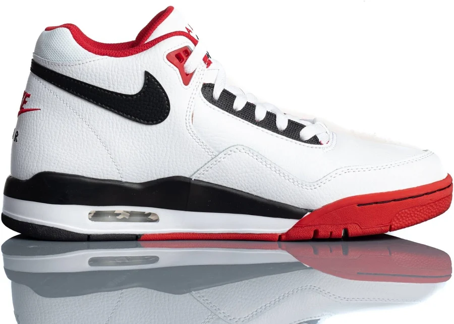 Nike Air Flight Legacy Black White Red Men's Sneakers Shoes Multisize