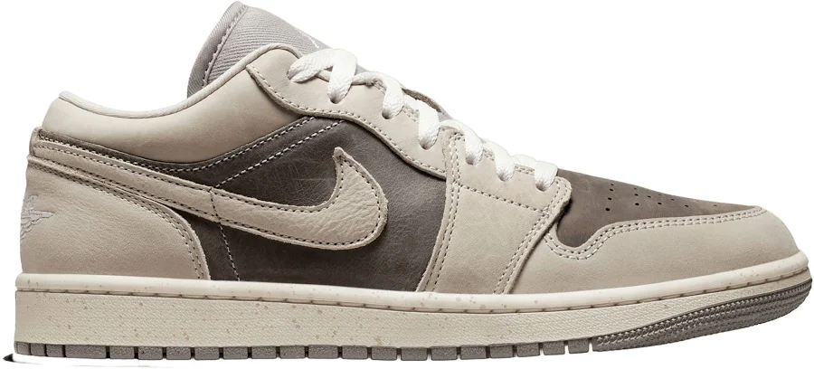 Air Jordan 1 Low SE Women's Shoes, M7.5/W9, Enigma Stone/Oatmeal/Pale Ivory/Hemp