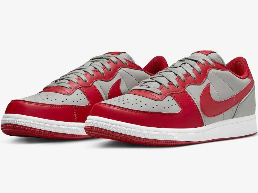 Fz4036-099 Nike Terminator Low Varsity Red And Medium Grey (men's)
