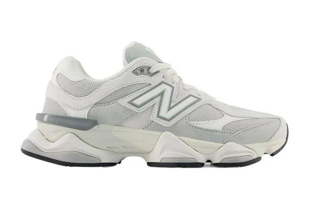 New Balance Men's 9060 Lace-Up Sneakers - White - Low-top sneakers - 10.5