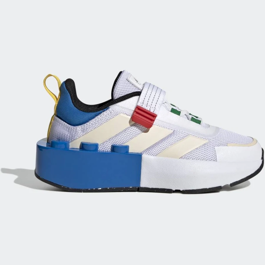 adidas Kids x LEGO Tech RNR Elastic Lace and Top Strap Shoes