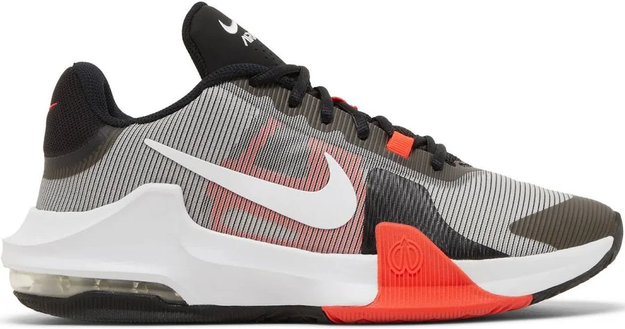 Nike Air Max Impact 4 'black Bright Crimson' Dm1124-002