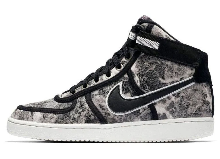 Nike Women's (Wmns) Vandal High Lx - Black - High-top sneakers - 10.5