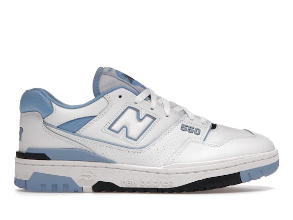 New Balance 550 UNC en blanco y azul