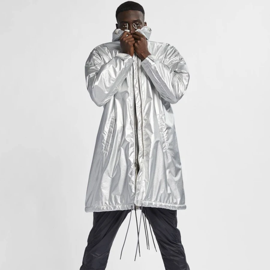 Nike x Fear of God NRG Oversized Sherpa-Lined Nylon Parka