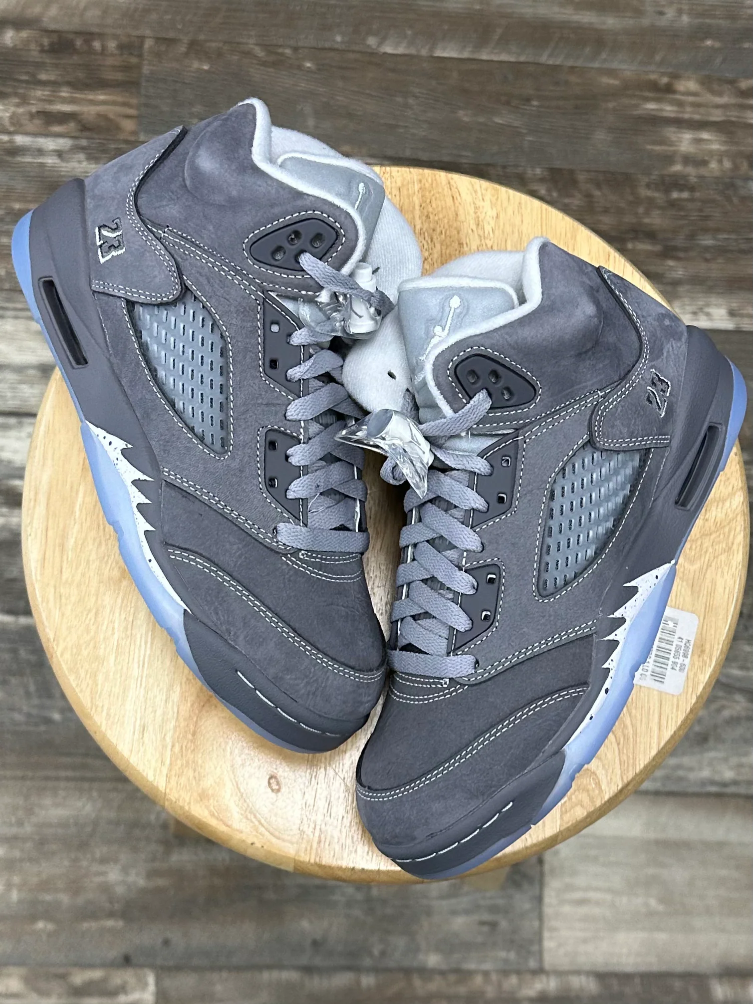 (DS) Jordan 5 Wolf Grey (5Y/6.5W)
